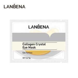 پچ زیر چشم ورقه ای کریستال کلاژن طلا لانبنا کد LB3862-1