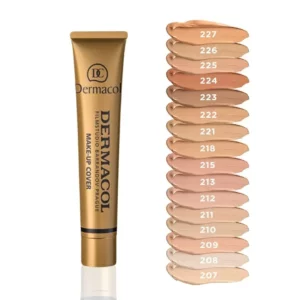 کرم پودر میکاپ کاور درماکول(فول کاور )DERMACOL MAKEUP COVER