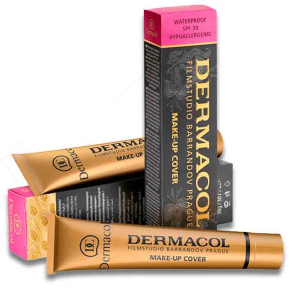 کرم پودر میکاپ کاور درماکول(فول کاور )DERMACOL MAKEUP COVER