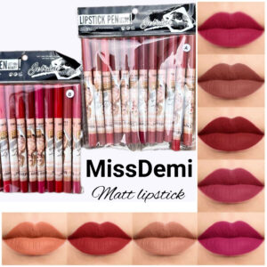 رژ لب مدادی میس دمی مات Matte Lipstick Crayon MISS DEMI