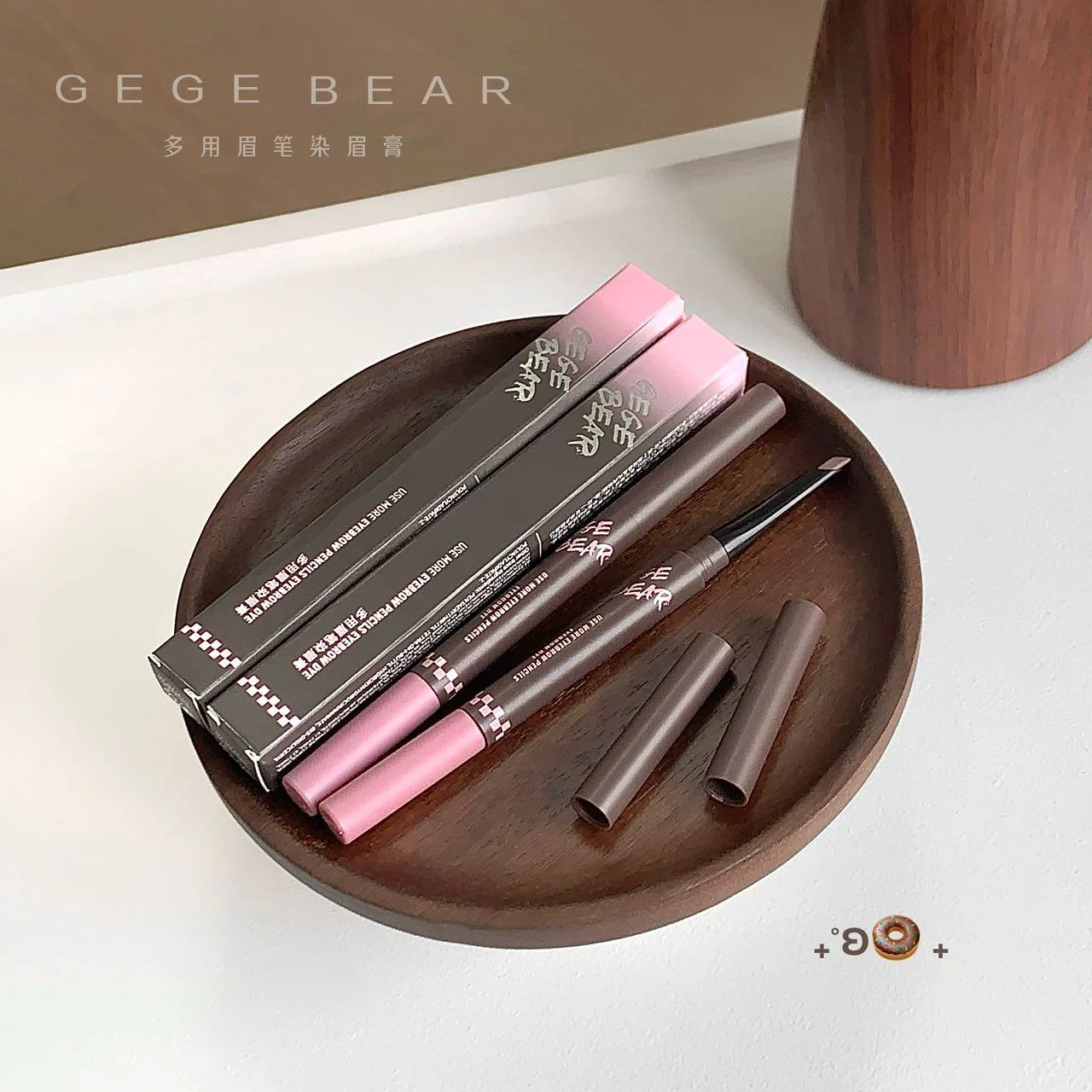 مداد و ریمل ابرو دوطرفه GeGe Bear