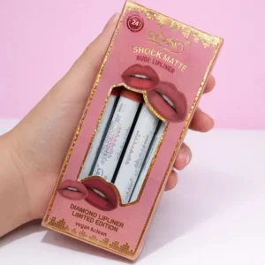 پک 12 عددی خط لب مات آرت اسکین مدل Shock Matte Nude