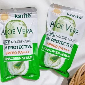 سرم ضد آفتاب کاریته Aloe Vera SPF60 PA.