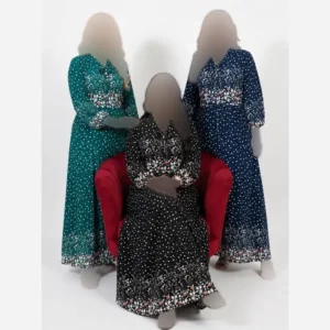 ساحلی زنانه طرح شکوفه جنس فلور بوگاتی فری سایز خنک تابستانه
