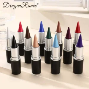 پک ۱۲ عددی خط چشم ژله‌ای استیکی رنگی دراگون رانی Dragon Ranee