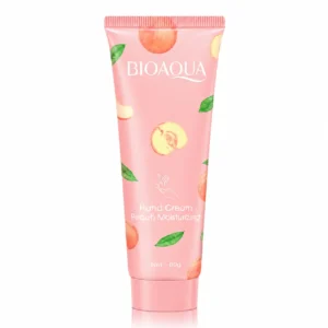 کرم مرطوب کننده دست عصاره هلو بیوآکوا مدل Peach Moisturizing