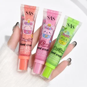 کرم دست ژله ای دوفاز ساس SAS مدل Honey Peach ،Rose ،Aloe Vera